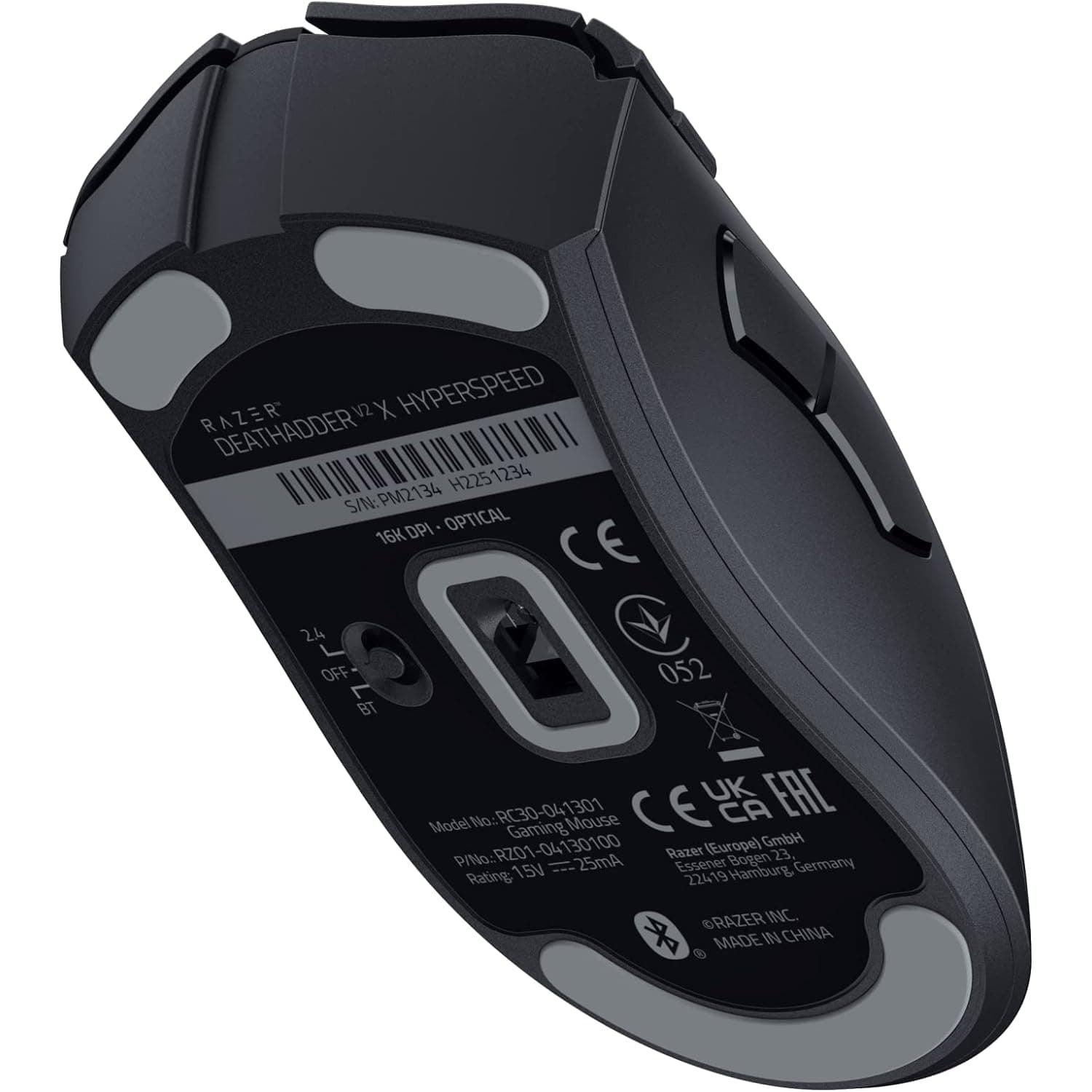 Buy Alann Trading Limited,Razer DeathAdder V2 X HyperSpeed - Ergonomic Mouse for Wireless Gaming (235 Hours of Battery Life, HyperSpeed Wireless, 14K DPI Optical Sensor, Mechanical Switches Gen-2, 7 Programmable Buttons) Black - Gadcet UK | UK | London | Scotland | Wales| Near Me | Cheap | Pay In 3 | Mouse